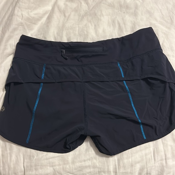 navy lulu shorts - Picture 2 of 2